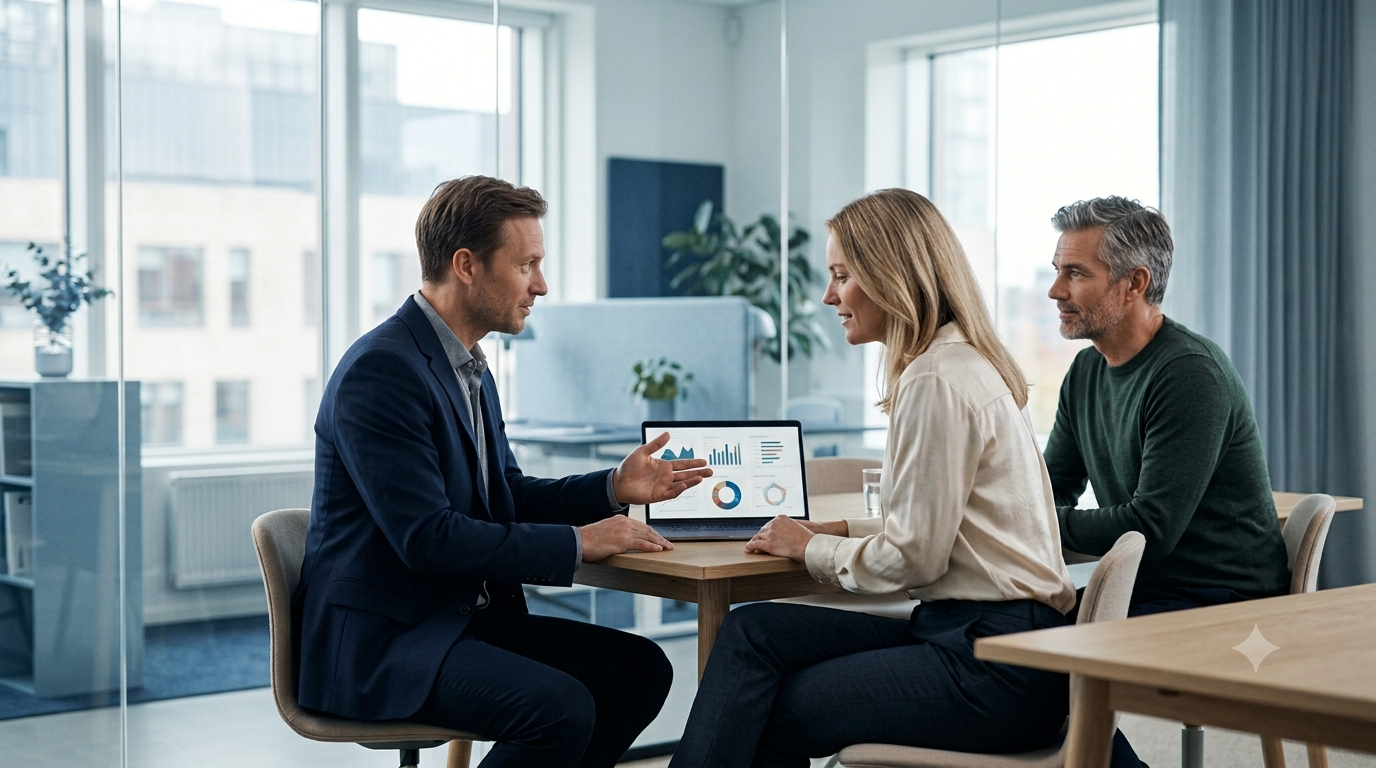 Project review with portfolio data